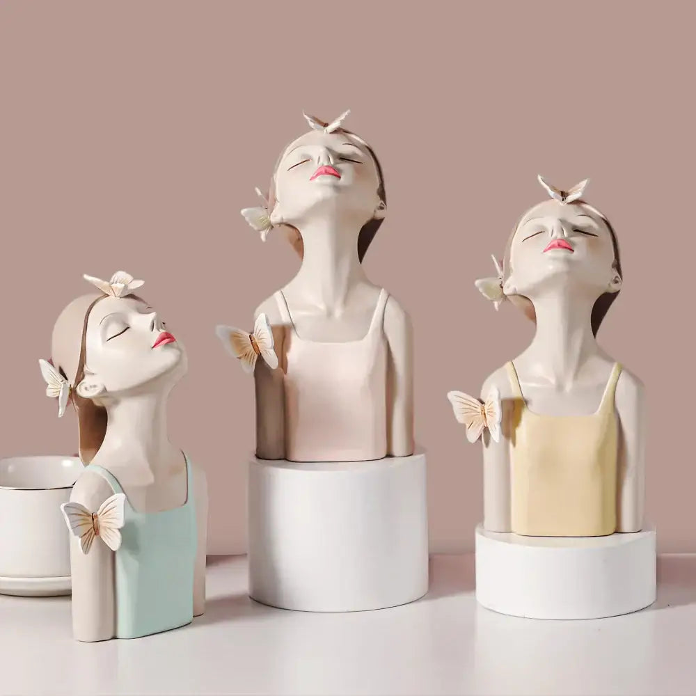 Butterfly Fairy Resin Figurines