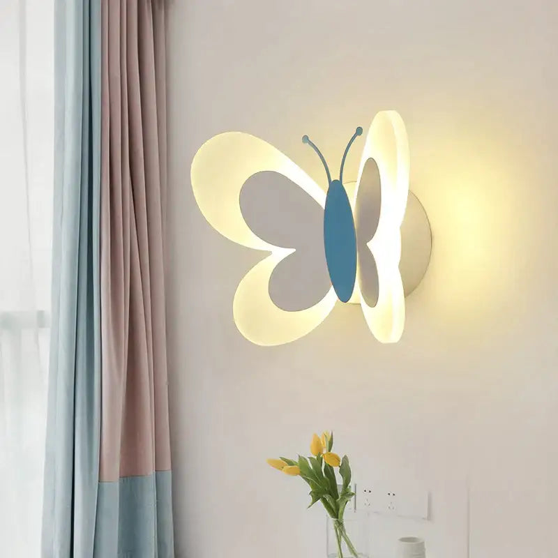 Metal Butterfly Wall Lamp