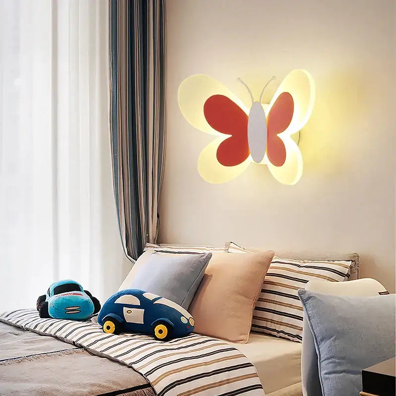 Metal Butterfly Wall Lamp