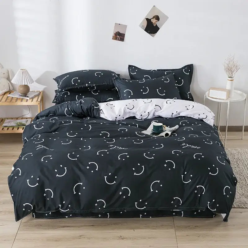 Cartoon Dog Duvet Set