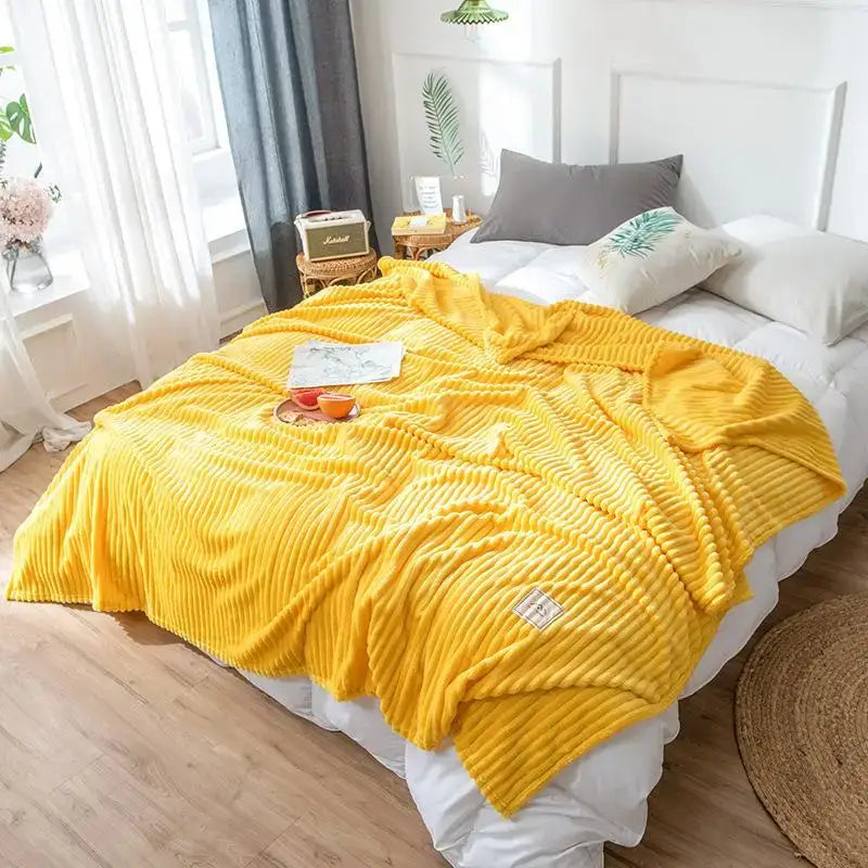Corduroy Hug Blanket Throw