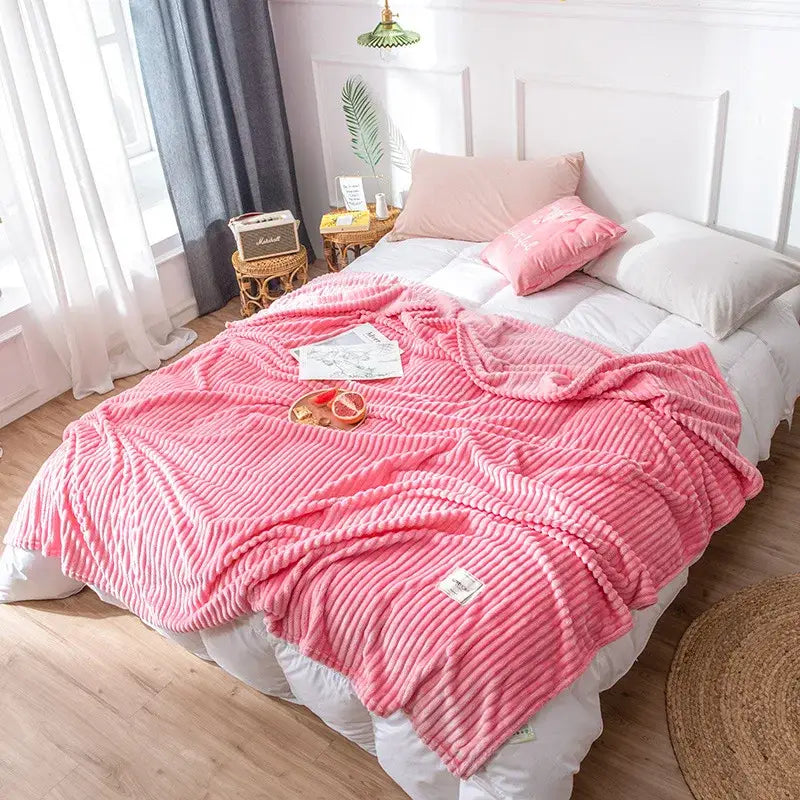 Corduroy Hug Blanket Throw