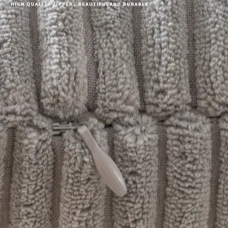 Corduroy Striped Body Pillow