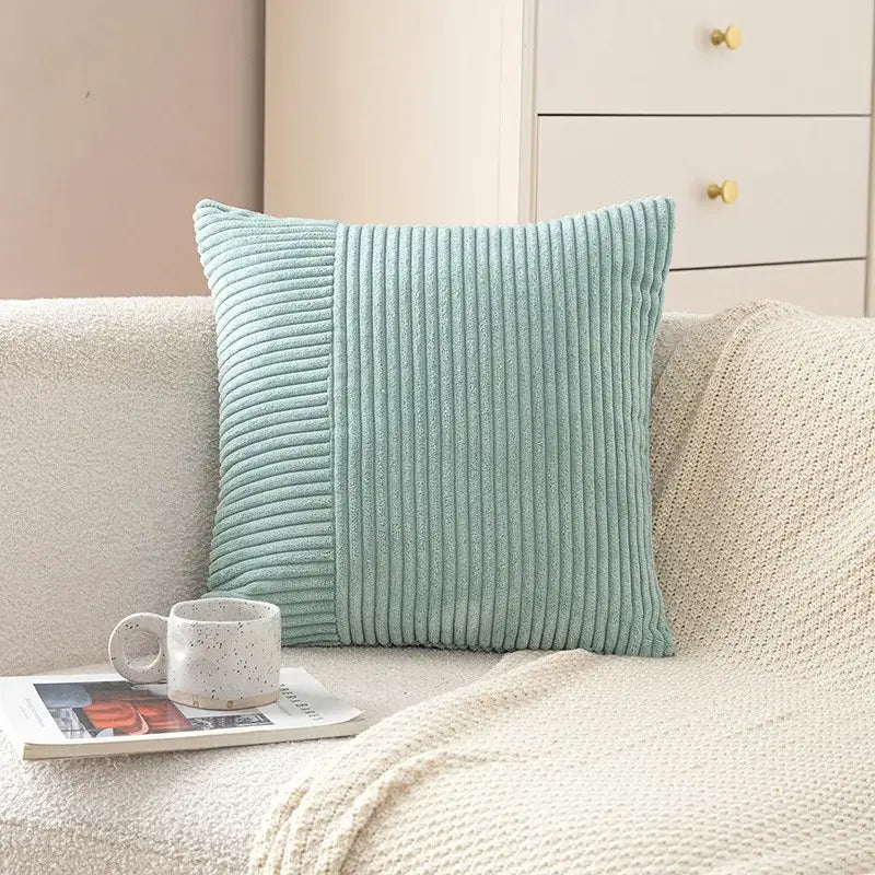 Corduroy Striped Body Pillow