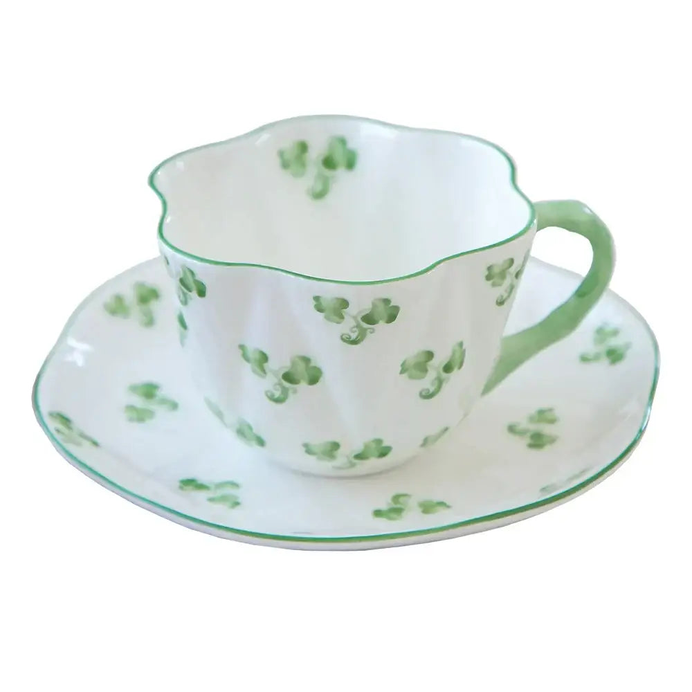 Porcelain Floral Coffee Set