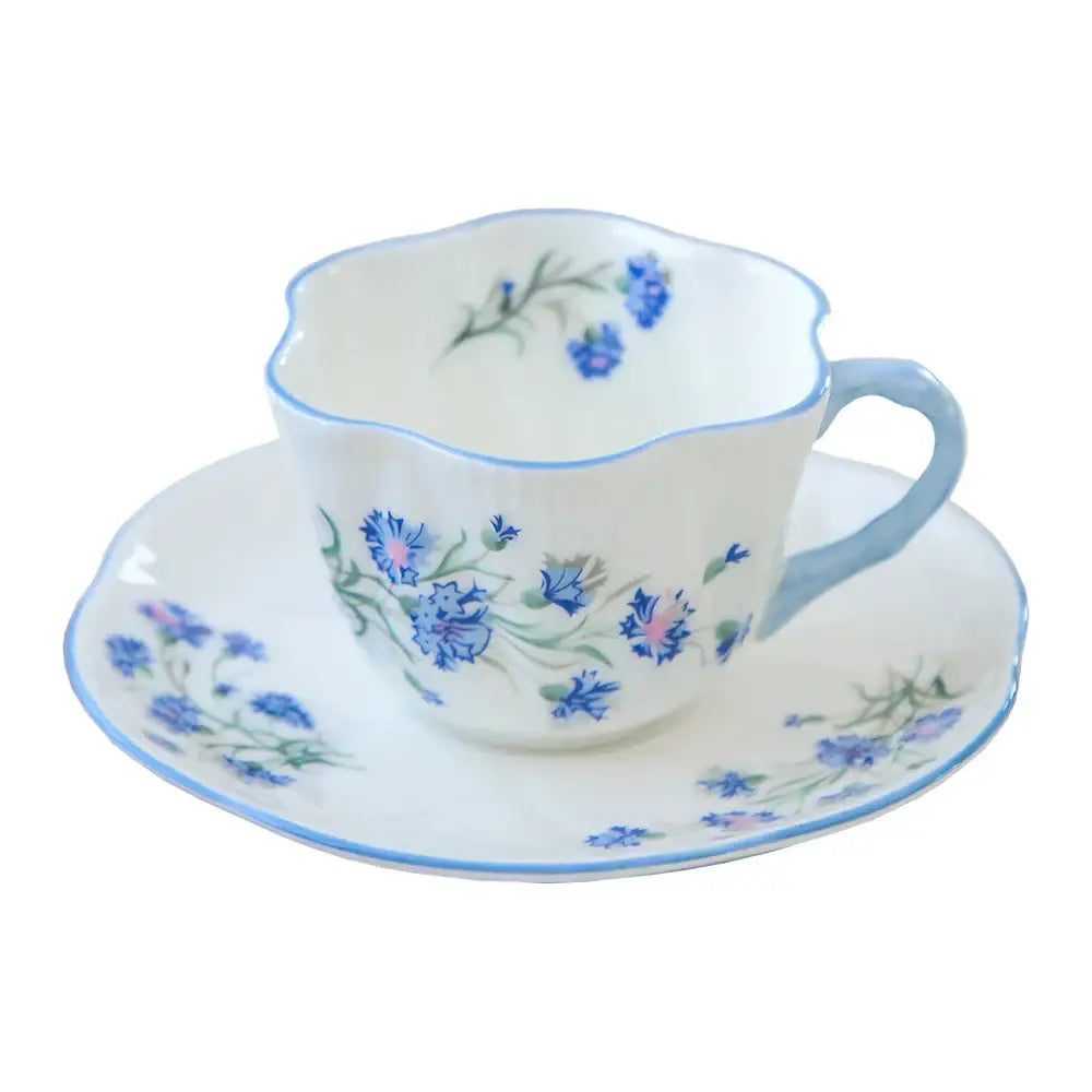 Porcelain Floral Coffee Set