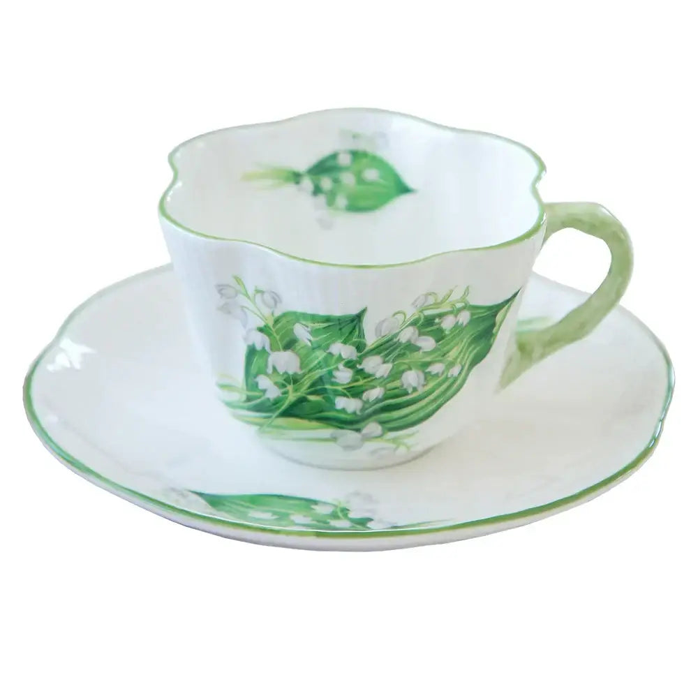 Porcelain Floral Coffee Set