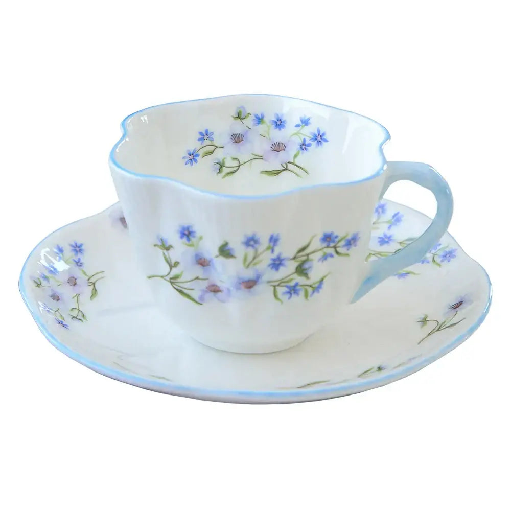 Porcelain Floral Coffee Set