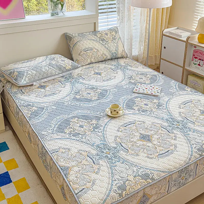 Latex Quilted Fitted Sheet