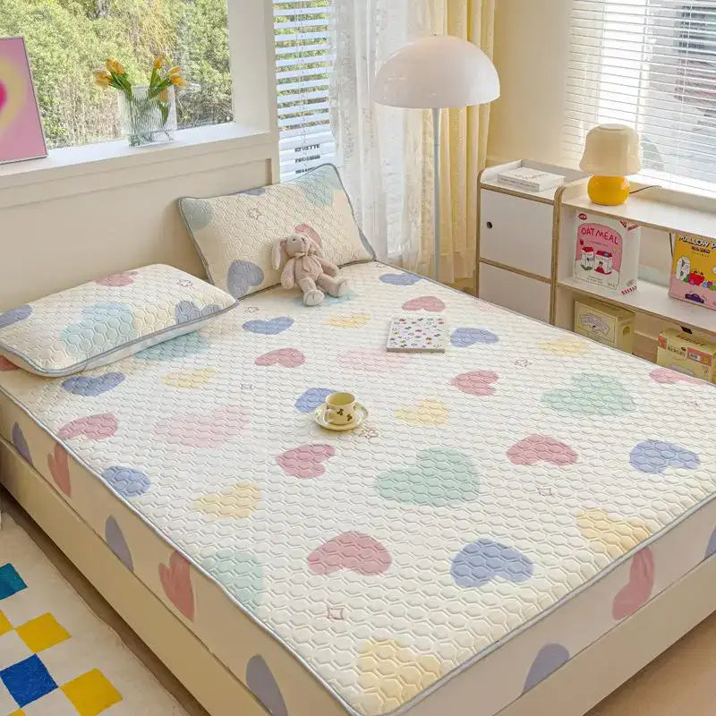Latex Quilted Fitted Sheet