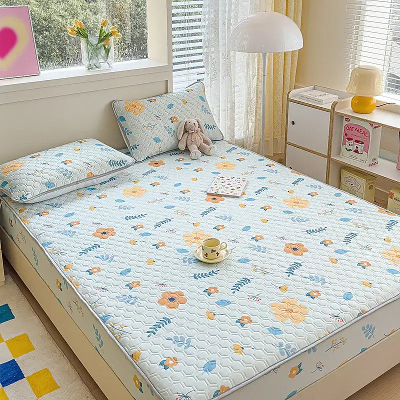 Latex Quilted Fitted Sheet