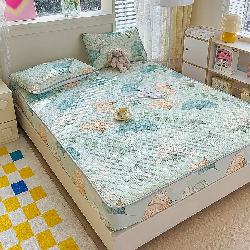 Latex Quilted Fitted Sheet