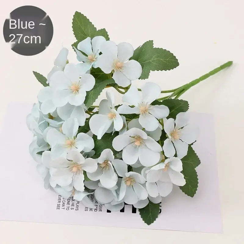 Silk Begonia Flower Decor