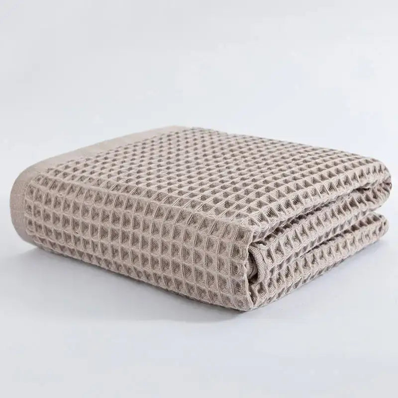 Pastel Cotton Waffle Towels