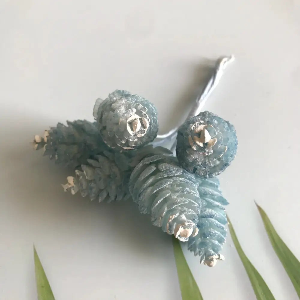 Pastel Pinecone Flower Wreath
