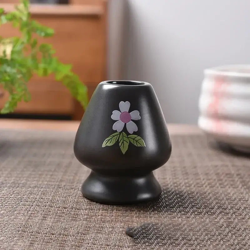 Pink Yellow Ceramic Stand