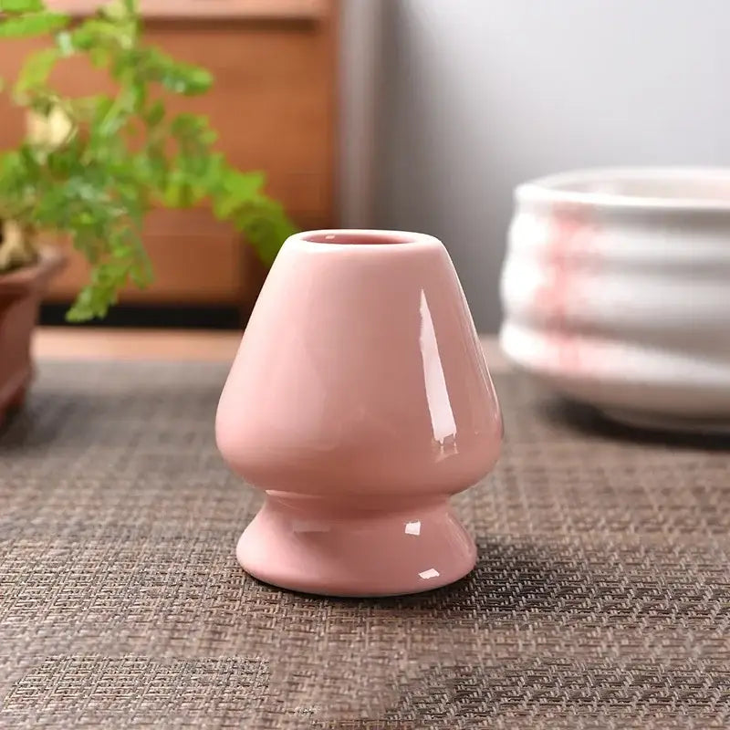 Pink Yellow Ceramic Stand