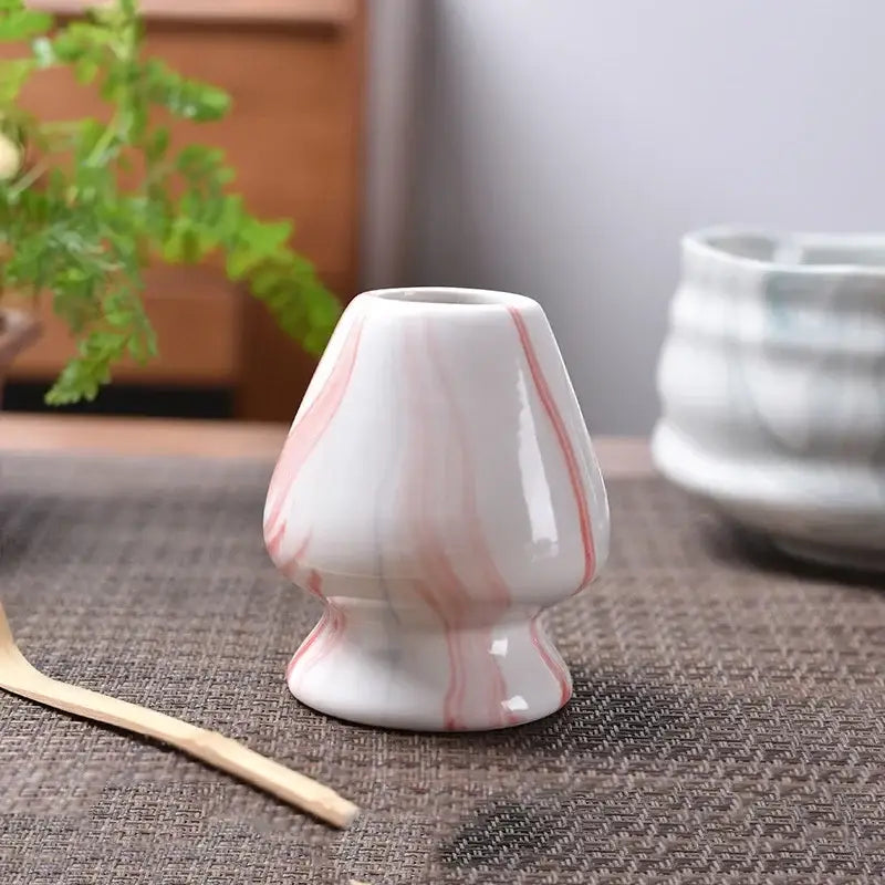 Pink Yellow Ceramic Stand