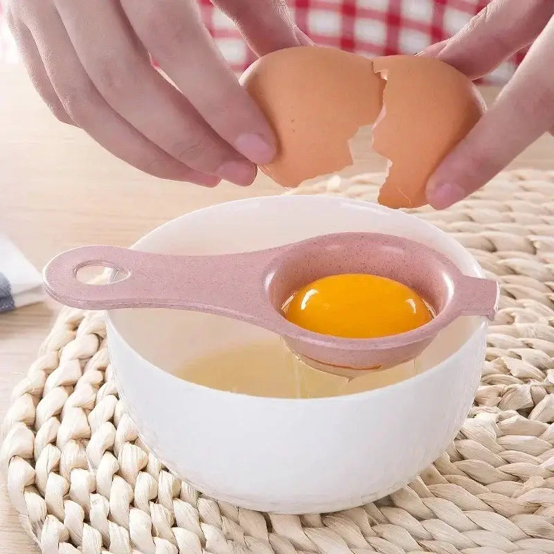 Beige Star Egg Separator