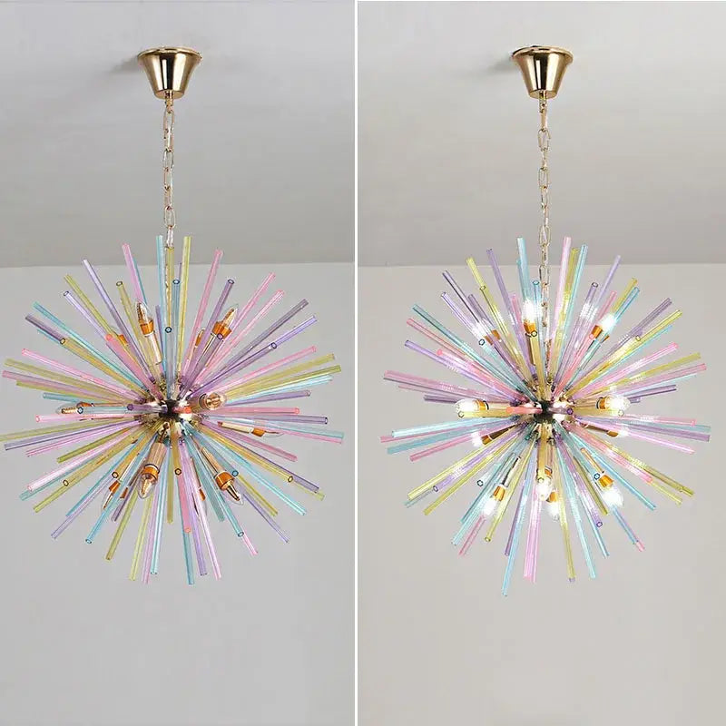 Dandelion Glass Pendant Light