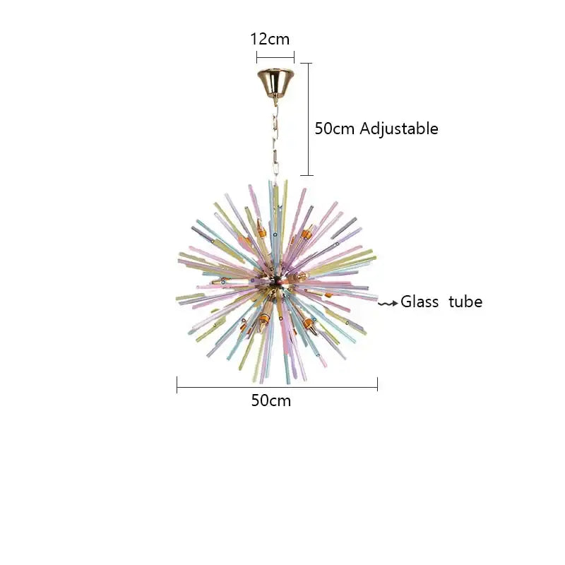 Dandelion Glass Pendant Light