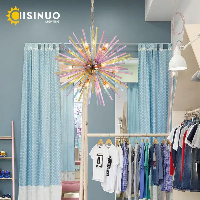 Dandelion Glass Pendant Light