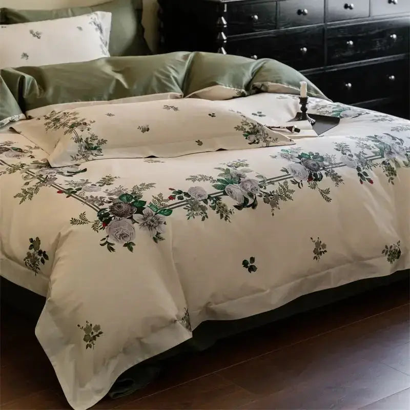Green Egyptian Cotton Bedding
