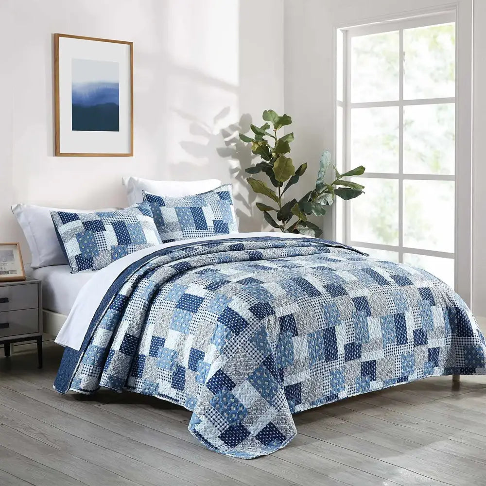 Rust Floral Coverlet Set