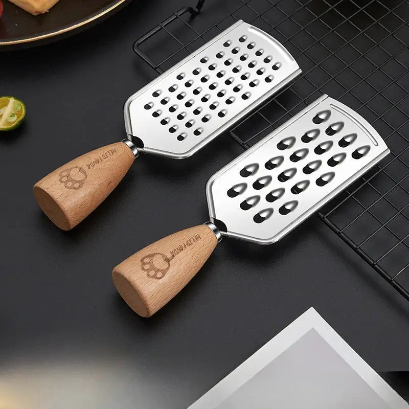 Wood Handle Grater Slicer