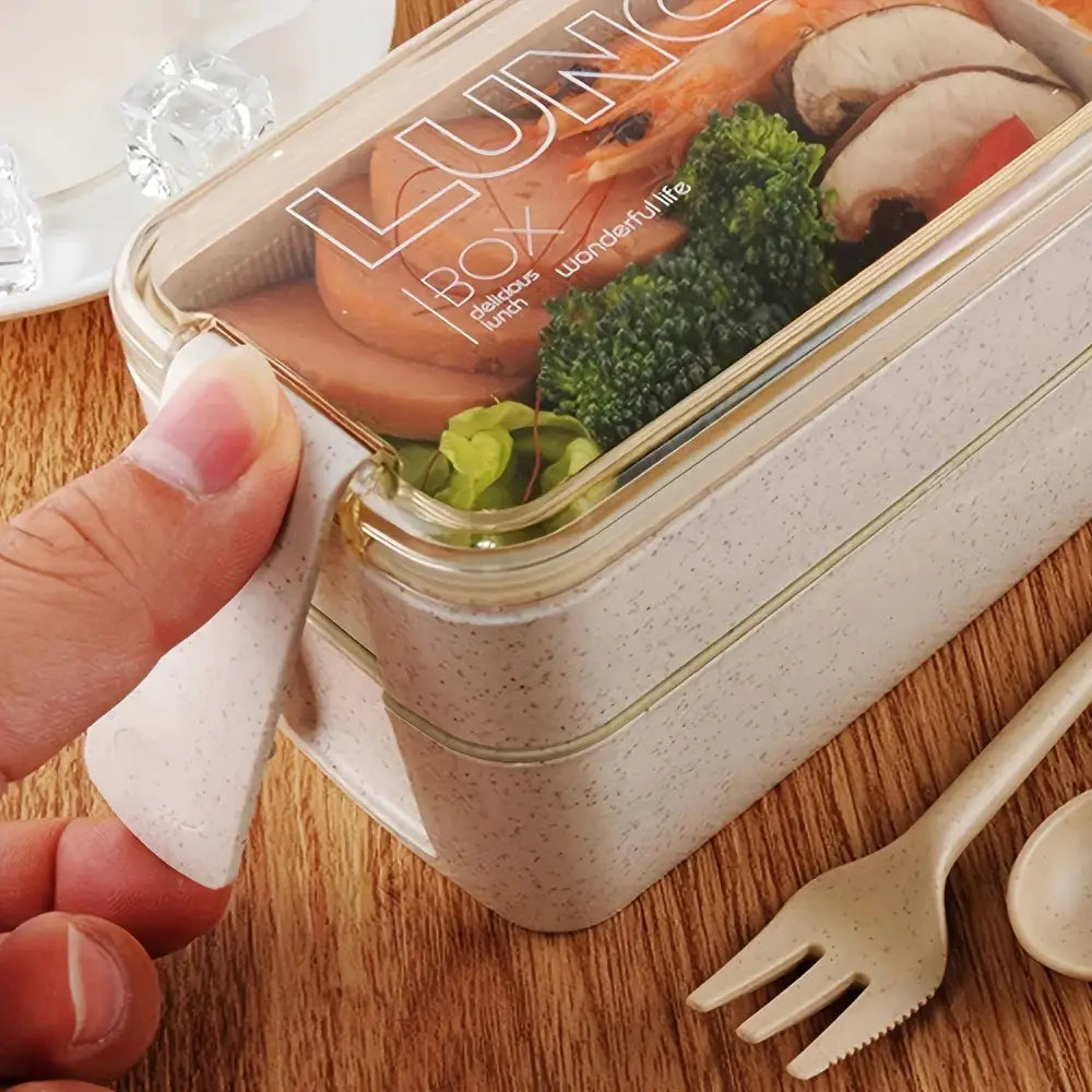 Pink Kids Bento Box
