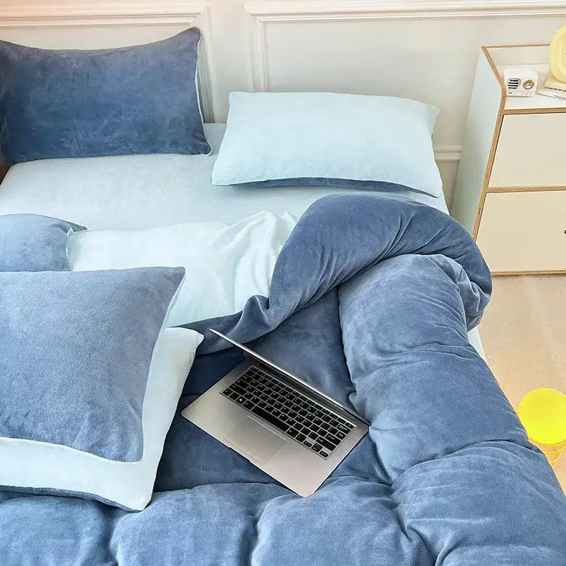 Milk Velvet Bedding Set