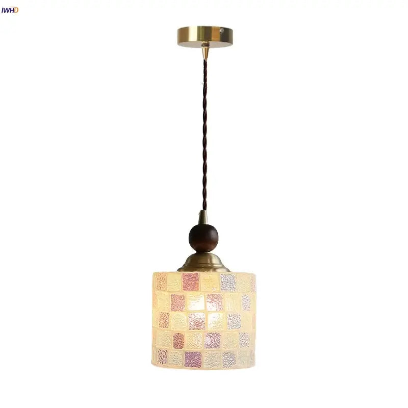 Mosaic Glass Pendant Light