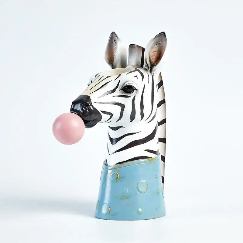 Resin Girl Flower Vase