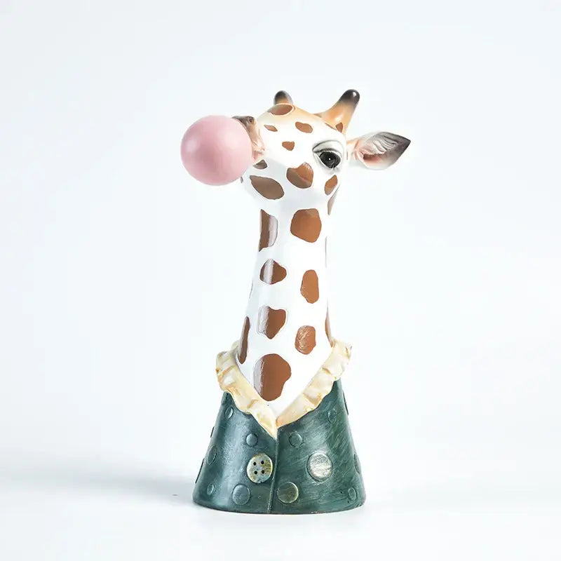 Resin Girl Flower Vase