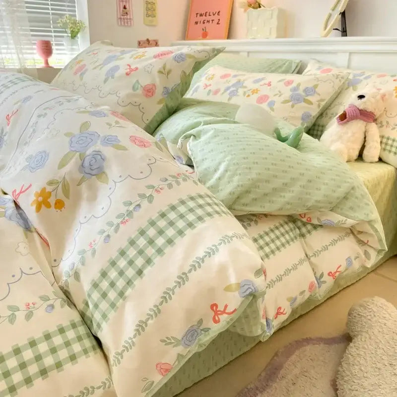 Cartoon Cotton Quilt Cover