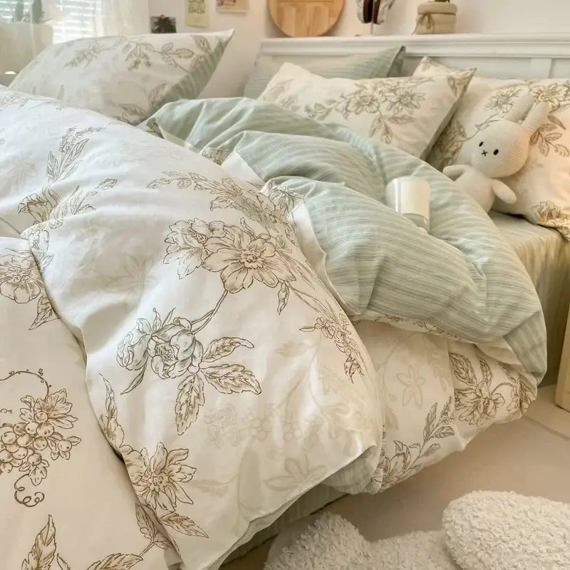 Cartoon Cotton Quilt Cover