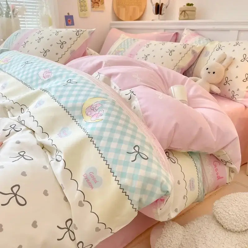 Cartoon Cotton Quilt Cover