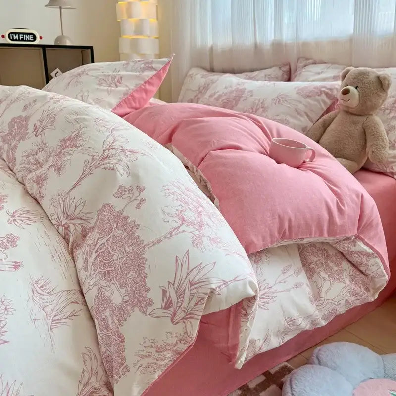 Cartoon Cotton Quilt Cover