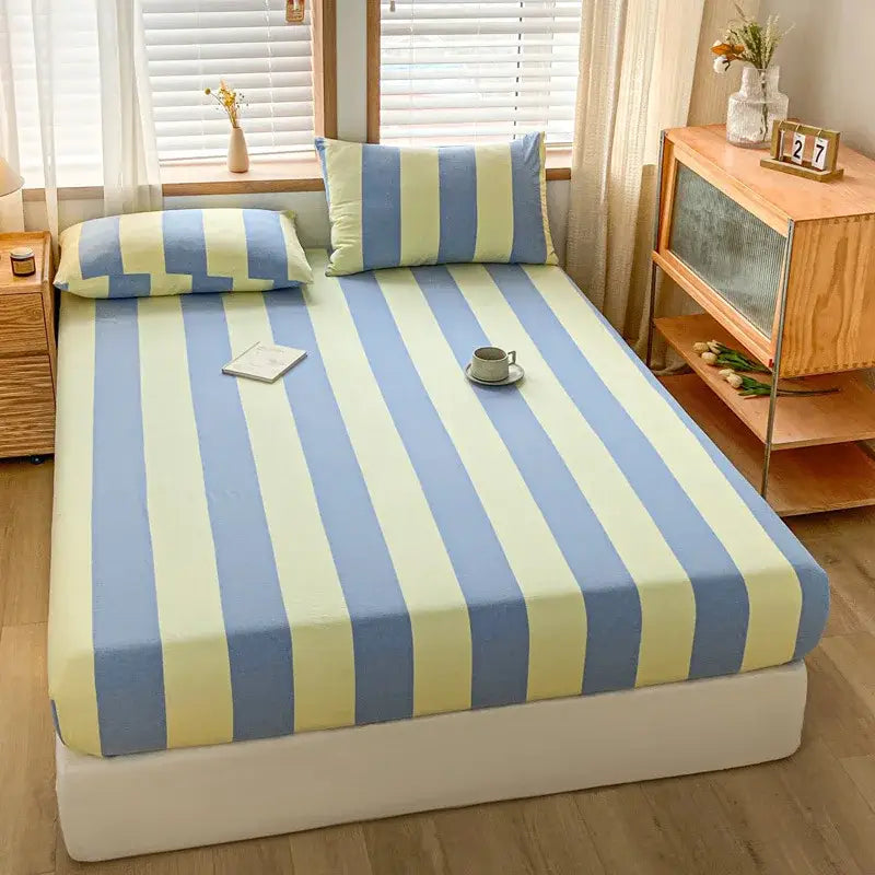 Pink Stripe Cotton Sheet