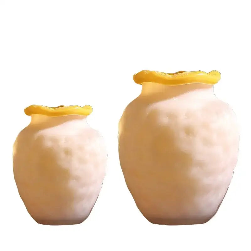 Frosted Glass Vase