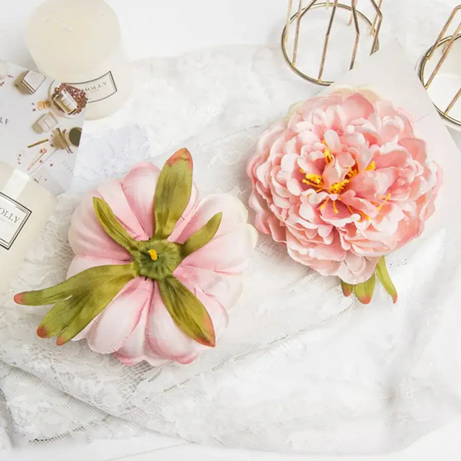 Pink Peony Artificial Flowers