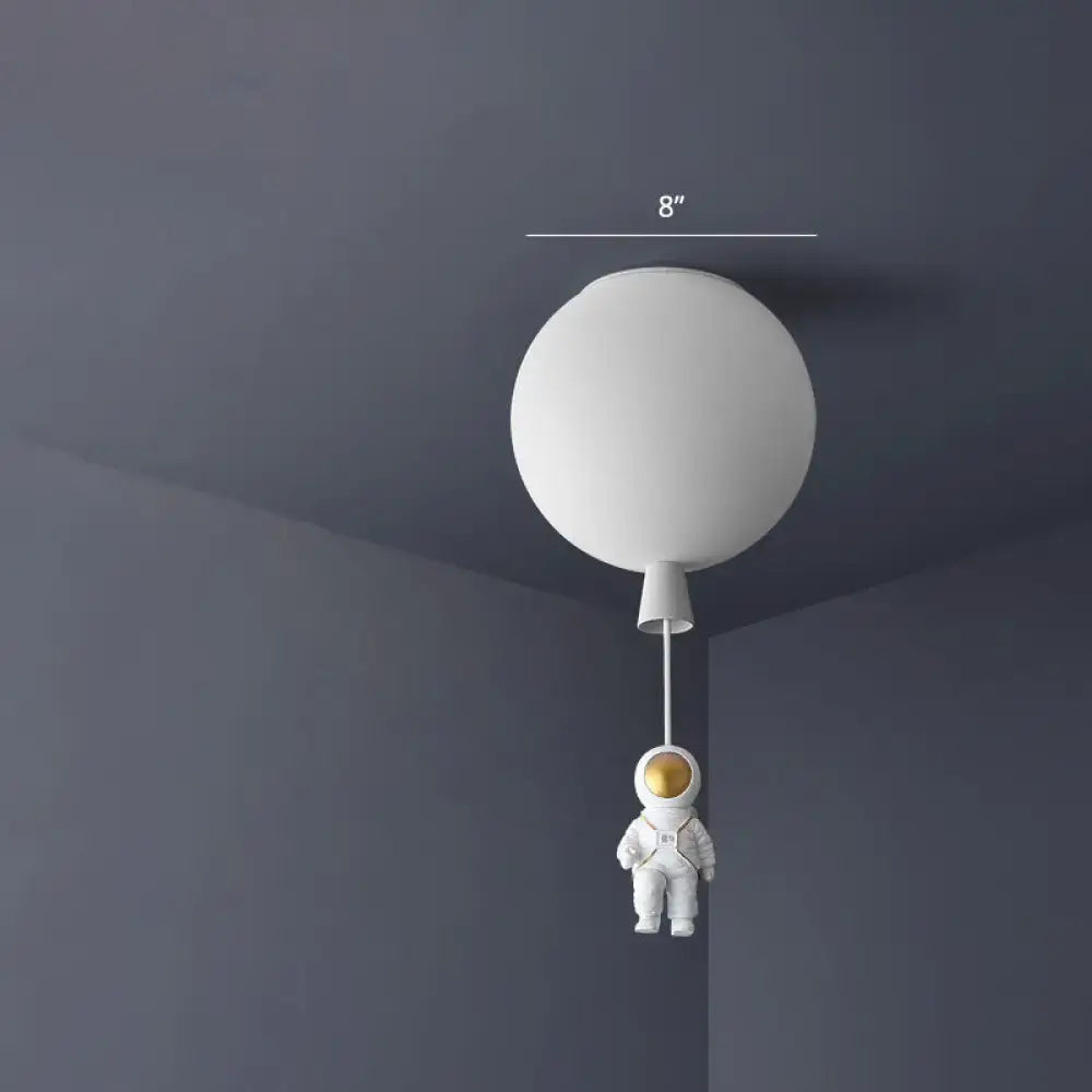 Blue Astronaut Ceiling Lamp