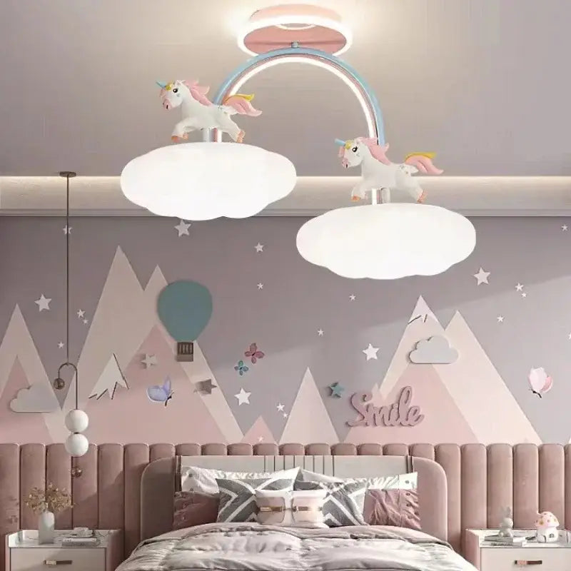 Cloud Unicorn Ceiling Light