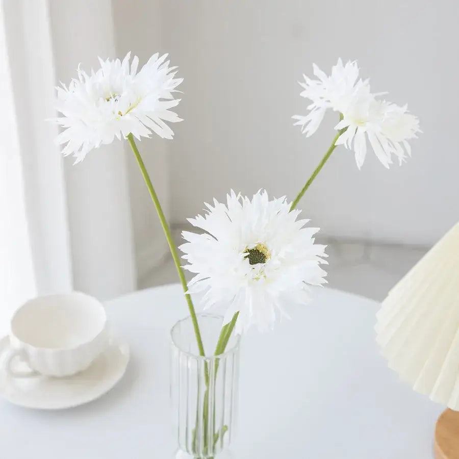 Pink Brushed Gerbera Vase