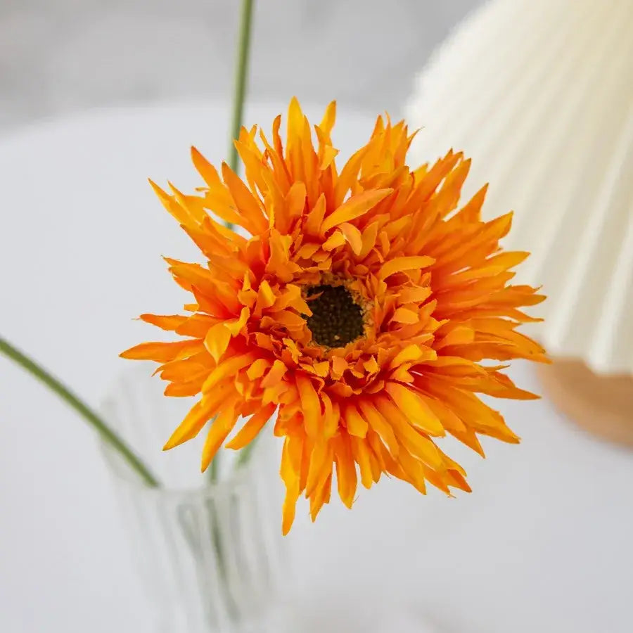 Pink Brushed Gerbera Vase