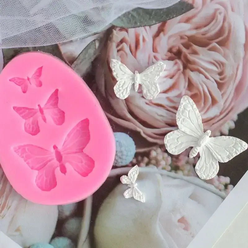 Pink Silicone Fondant Mold