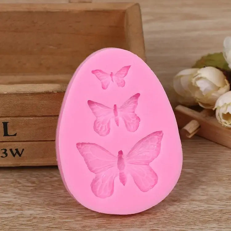 Pink Silicone Fondant Mold