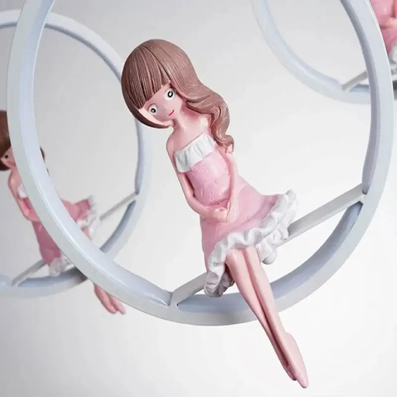 Pink Princess Kids Chandelier