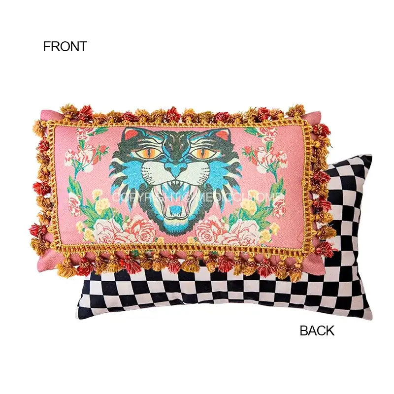Pink Velvet Pillow Cover