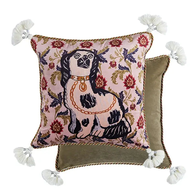 Pink Velvet Pillow Cover